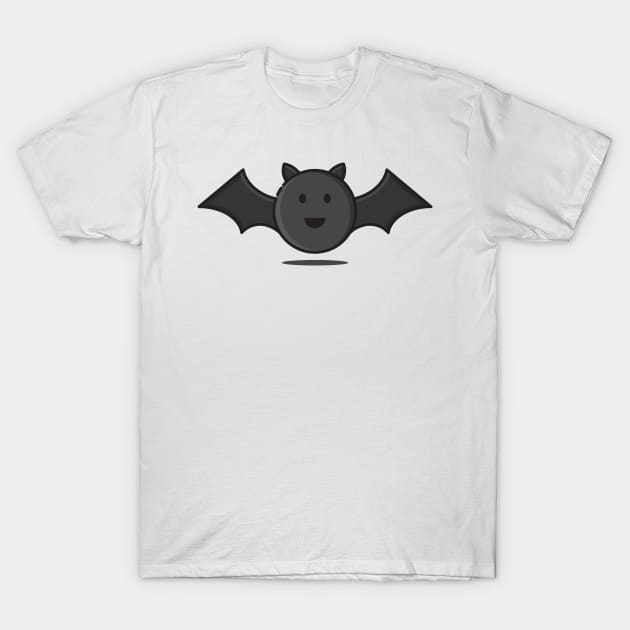 Halloween Bat T-Shirt by Lionti_design